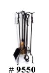 click here for wrought iron fireplace tools 9550