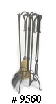 click here for wrought iron fireplace tools 9560