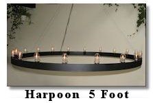 click here to look at my 5 Foot Harpoon Chandelier